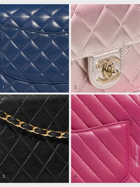 chanel leather types